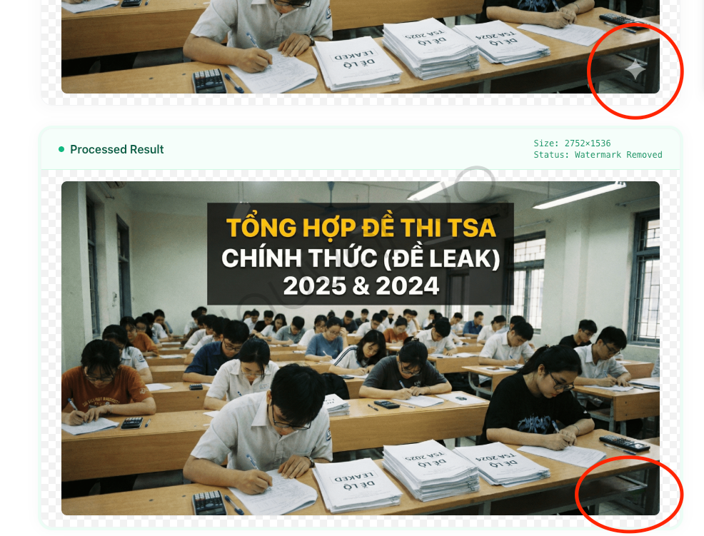 logo gemini đã bị xóa khỏi ảnh